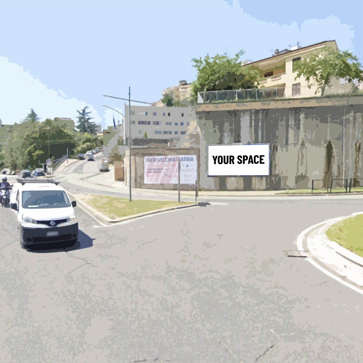 SPAZIO PUBBLICITARIO 600 x 300 Via dei Peligni (CHIETI) Dal 19/10/2026 al 01/11/2026 14 giorni